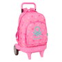 Safta Mochila con Ruedas Compact Evolution Benetton Heart