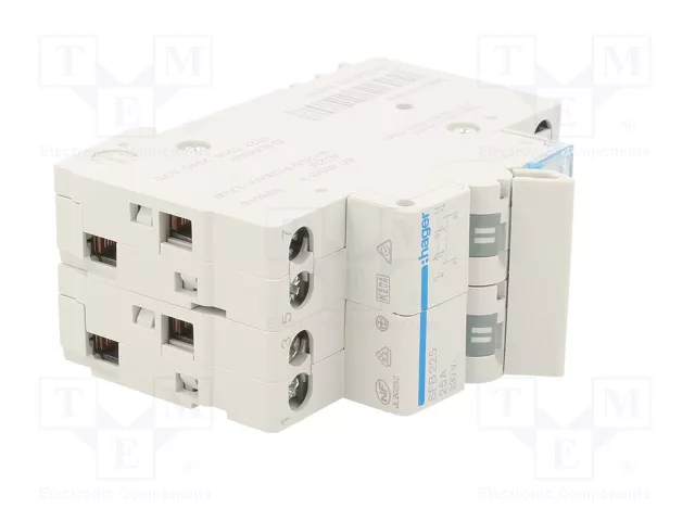 HAGER Interruptor de grúa 2 polos 25A 230VAC HAGER Interruptor de grúa 2 polos 25A 230VAC