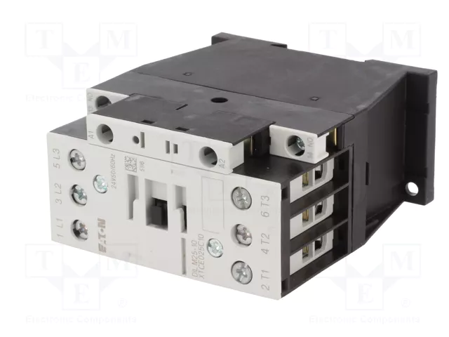 EATON ELECTRIC Contactor DILM25 3-polar 25A 24VAC