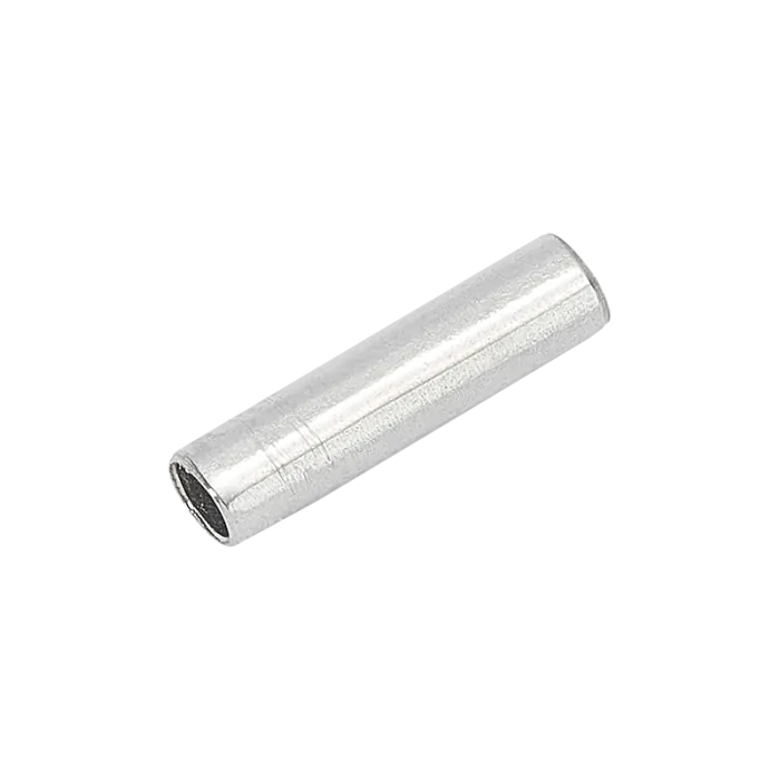 Vi Tubo de crimpado de 10 mm para línea de 50 lb no estéril Vi Tubo de crimpado de 10 mm para línea de 50 lb no estéril