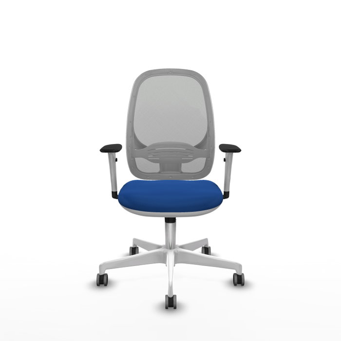 PIQUERAS Y CRESPO Silla de oficina Cilanco Azul y Gris PIQUERAS Y CRESPO Silla de oficina Cilanco Azul y Gris