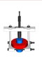 Extractor Hidráulico Forza con Alargaderas 155X325