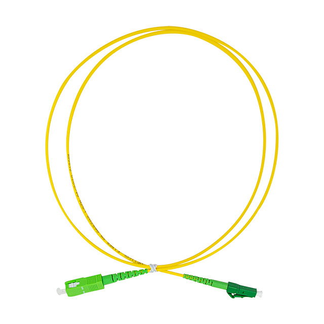 LogiLink Cable de fibra simplex OS2 SM G.657.A2, SC/APC a LC/APC, 1 m LogiLink Cable de fibra simplex OS2 SM G.657.A2, SC/APC a LC/APC, 1 m