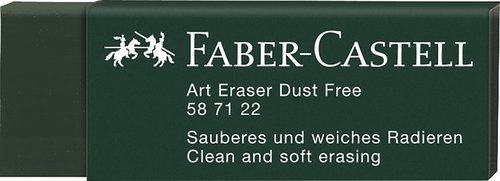 Faber Castell Goma De Borrar Dust-Free Art Eraser Verde Faber Castell Goma De Borrar Dust-Free Art Eraser Verde