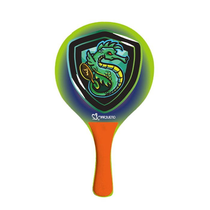 Marbueno Conjunto Palas Madera Dragon 33x19x0,5 cm Jardin, Piscina y Playa MARBUENO SUMMER 10213