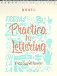 RUBIO Cuaderno bocetos caligrafía