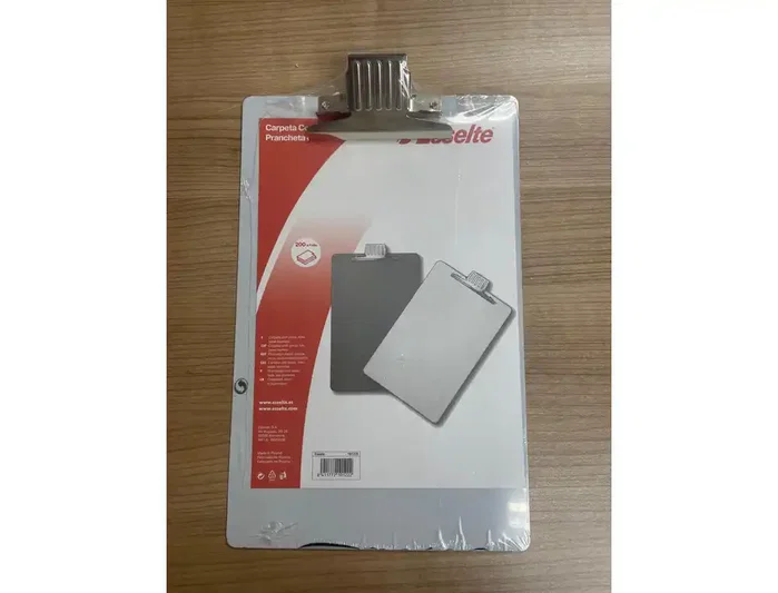 Esselte Carpeta con Pinza Portablocs Base Aluminio DIN A4 Esselte Carpeta con Pinza Portablocs Base Aluminio DIN A4