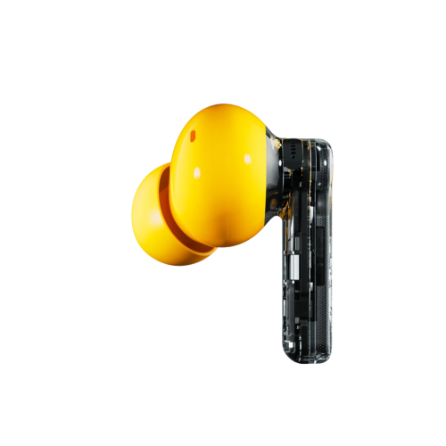 Nothing Auriculares True Wireless Stereo (TWS) A10600065 para Llamadas/Música, Bluetooth, USB Tipo C, Transparente Amarillo