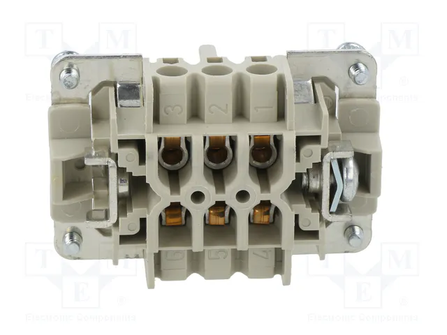 WIELAND Conector HDC macho de 6 pines, tamaño 6