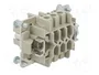 WIELAND Conector HDC macho de 6 pines, tamaño 6