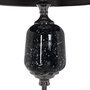 Lámpara Suelo Negro-Gris Metal-Cristal 40,50 X 40,50 X 156 C