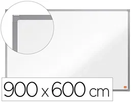 Nobo Pizarra Blanca Magnética Acero Vitrificado 900x600 mm