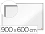 NOBO Pizarra Blanca Magnética Essence Acero Vitrificado 90x60 cm