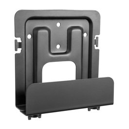 AISENS - SOPORTE UNIVERSAL DE PARED PARA MINI PC, ROUTER, NEGRO