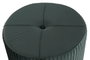 DKD Home Decor Set de 3 Reposapiés de Terciopelo