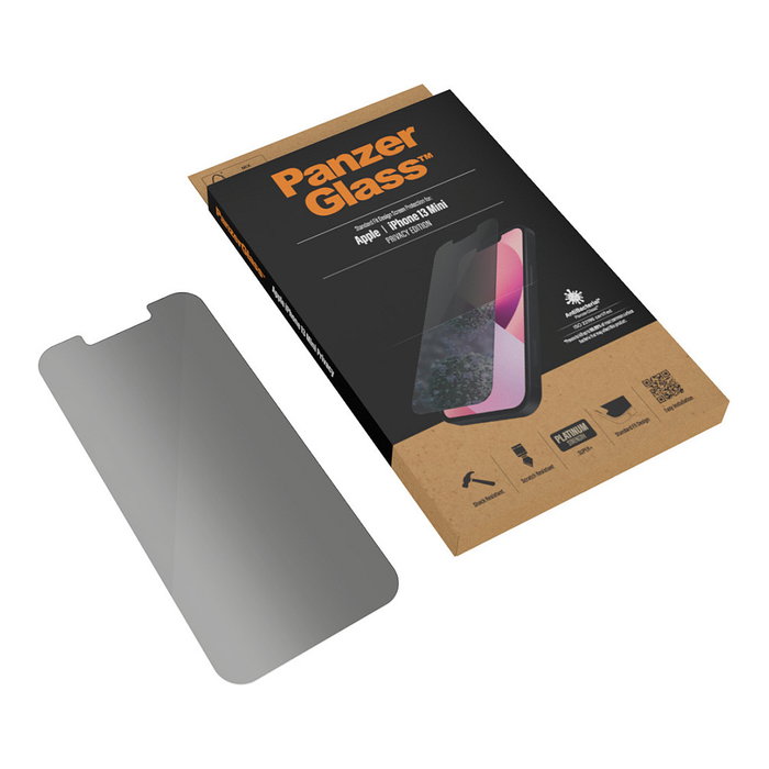 PanzerGlass Protector de pantalla con filtro de privacidad para Apple iPhone 13 Mini