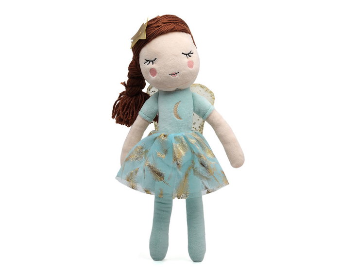 KioKids Peluche Hada Azul Violeta 40 cm