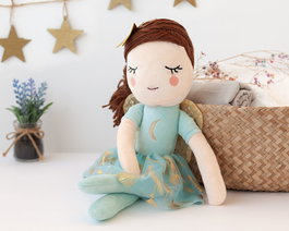 KioKids Peluche Hada Azul Violeta 40 cm