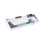 Aqirys Atria White Klawiatura Mechaniczna 96% Layout Polski Przewodowa 95 Klawiszy