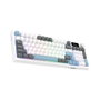 Aqirys Atria White Klawiatura Mechaniczna 96% Layout Polski Przewodowa 95 Klawiszy