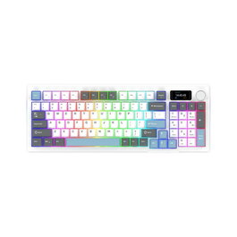 Aqirys Atria White Klawiatura Mechaniczna 96% Layout Polski Przewodowa 95 Klawiszy