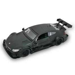 Deqube D00369 Mercedes-AMG C 63 DTM Coche a Escala 1:32 de Metal Pull-Back, Coche de Juguete