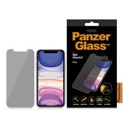Panzerglass Protector de Pantalla Privacy Standard Fit para iPhone 11 y iPhone XR - Vidrio Templado con Filtro de Privacidad, Anti-Reflejos y Oleofóbico