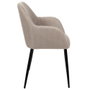Home Deco Factory Silla Butaca Atom Gris Claro