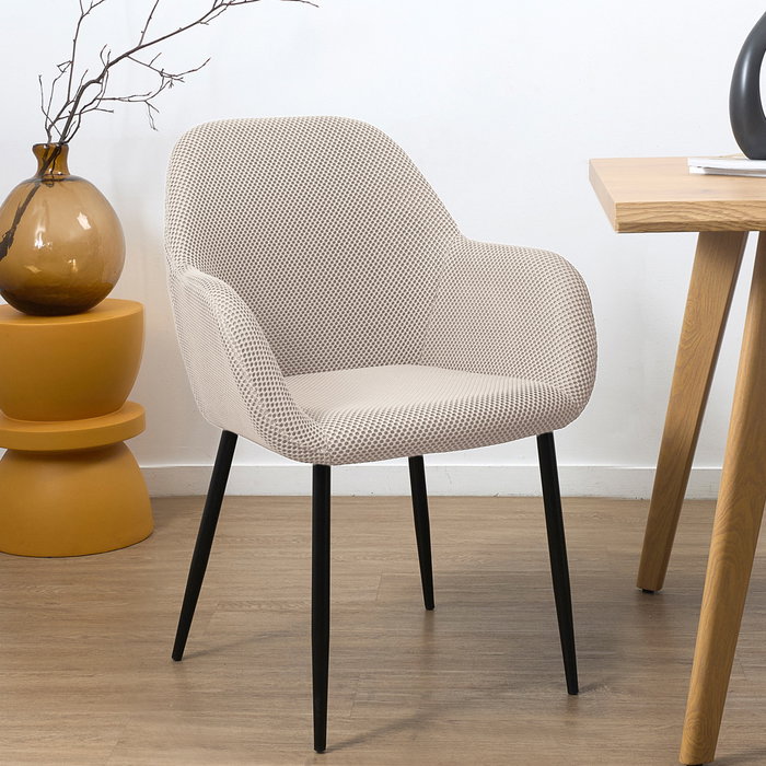 Home Deco Factory Silla Butaca Atom Gris Claro Home Deco Factory Silla Butaca Atom Gris Claro
