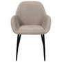 Home Deco Factory Silla Butaca Atom Gris Claro