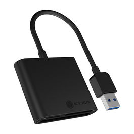 ICY BOX IB-CR301-U3 Lector de Tarjetas USB 3.0 para SD, MicroSD y CF