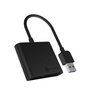 ICY BOX IB-CR301-U3 Lector de tarjetas USB 3.2 Gen 1 para SD, MicroSD y CF