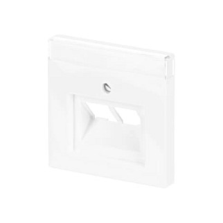 BUSCH-JAEGER 1803-02-84 Cubierta para Tomas UAE, 2uds, Studio White
