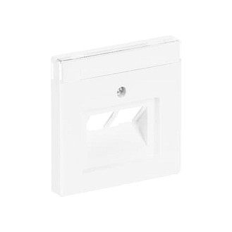 BUSCH-JAEGER 1803-02-84 Cubierta para Tomas UAE, 2uds, Studio White