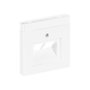 BUSCH-JAEGER 1803-02-84 Cubierta para Tomas UAE, 2uds, Studio White