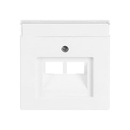 BUSCH-JAEGER 1803-02-84 Cubierta para Tomas UAE, 2uds, Studio White