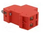 Dehn + Soehne DEHN DSH TN 255 Protector Base Combinado para Sistemas TN Monofásicos