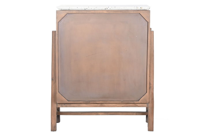 DKD Home Decor Aparador Acacia Terrazo 90x40x110