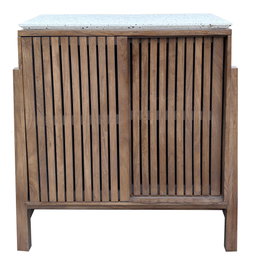 DKD Home Decor Aparador Acacia Terrazo 90x40x110