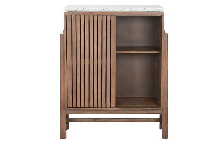 DKD Home Decor Aparador Acacia Terrazo 90x40x110