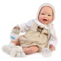 Guca Muñeca Reborn Montessori Anais 42 cm sin pelo con pelele y biberón