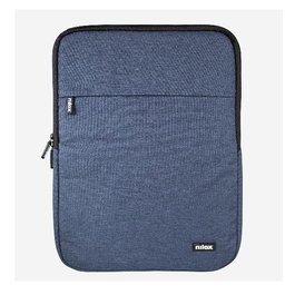 Nilox SLEEVE 17.3 AZUL Funda Sleeve Acolchada para Tablets y Portátiles de 43,9 cm (17.3") con Compartimento Adicional para Accesorios