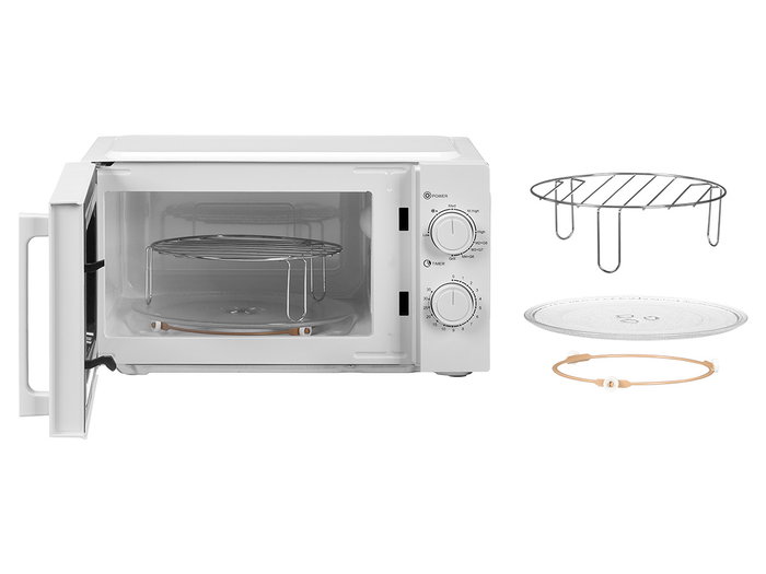 ARGON Microondas Grill 20L 800W Blanco