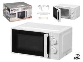 ARGON Microondas Grill 20L 800W Blanco