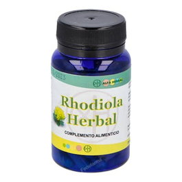 ALFA HERBAL Rhodiola 60Cap. Mejora Energía Concentración Estados de Ánimo Reduce Estrés