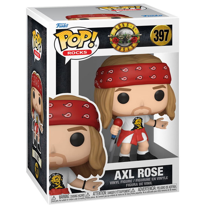 Funko Figura POP Guns N Roses AXL Rose Vinilo 9cm Caja Regalo Funko Figura POP Guns N Roses AXL Rose Vinilo 9cm Caja Regalo