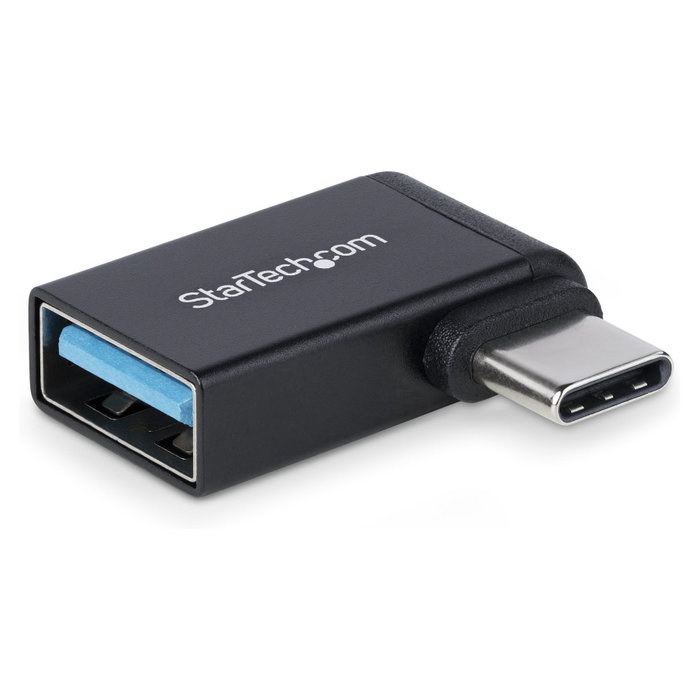 Startech Adaptador USB-C a USB-A Angulado 5 Gbps Carcasa Metálica Compacto Startech Adaptador USB-C a USB-A Angulado 5 Gbps Carcasa Metálica Compacto