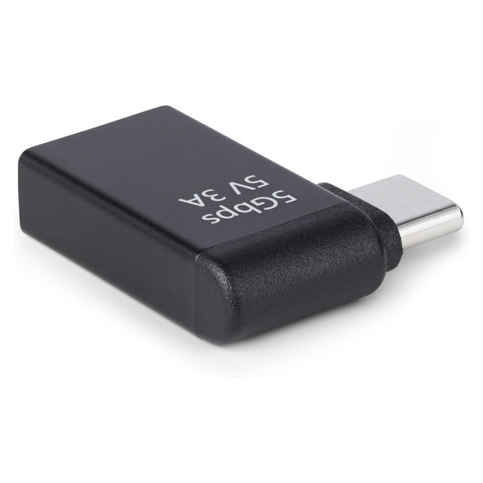 Startech Adaptador USB-C a USB-A Angulado 5 Gbps Carcasa Metálica Compacto Startech Adaptador USB-C a USB-A Angulado 5 Gbps Carcasa Metálica Compacto