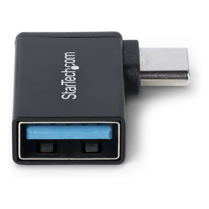 Startech Adaptador USB-C a USB-A Angulado 5 Gbps Carcasa Metálica Compacto Startech Adaptador USB-C a USB-A Angulado 5 Gbps Carcasa Metálica Compacto