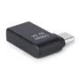 StarTech.com USB31CAADGCPRA Adaptador USB Tipo C Macho en Ángulo a USB Tipo A Hembra, USB 5Gbps (USB 3.2 Gen 1), Compacto, Carcasa de Aluminio, Negro